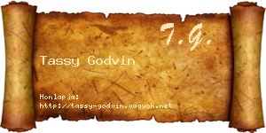 Tassy Godvin névjegykártya